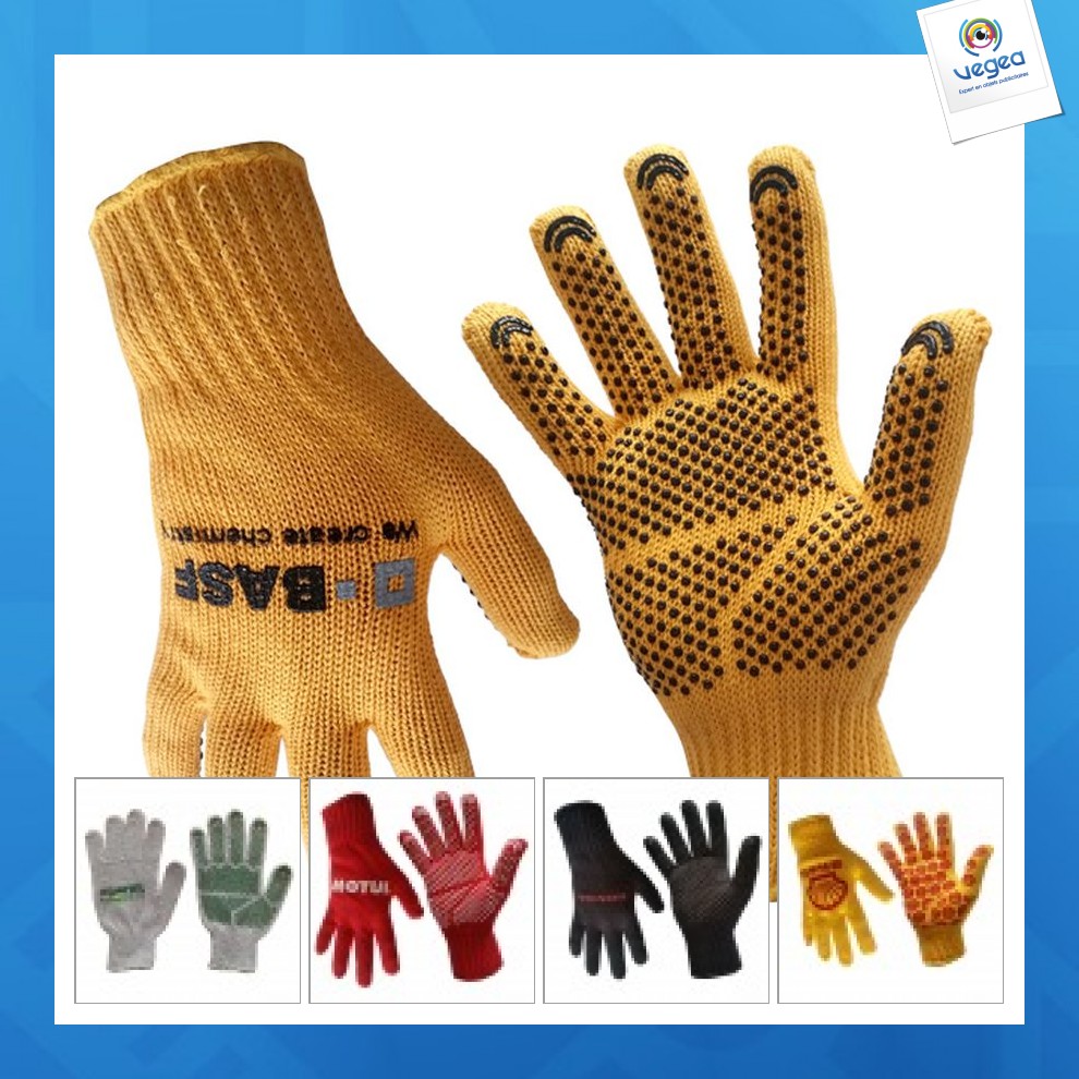 Gants publicitaires pro en coton