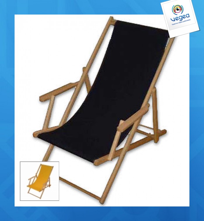 Transat personnalisable avec accoudoirs