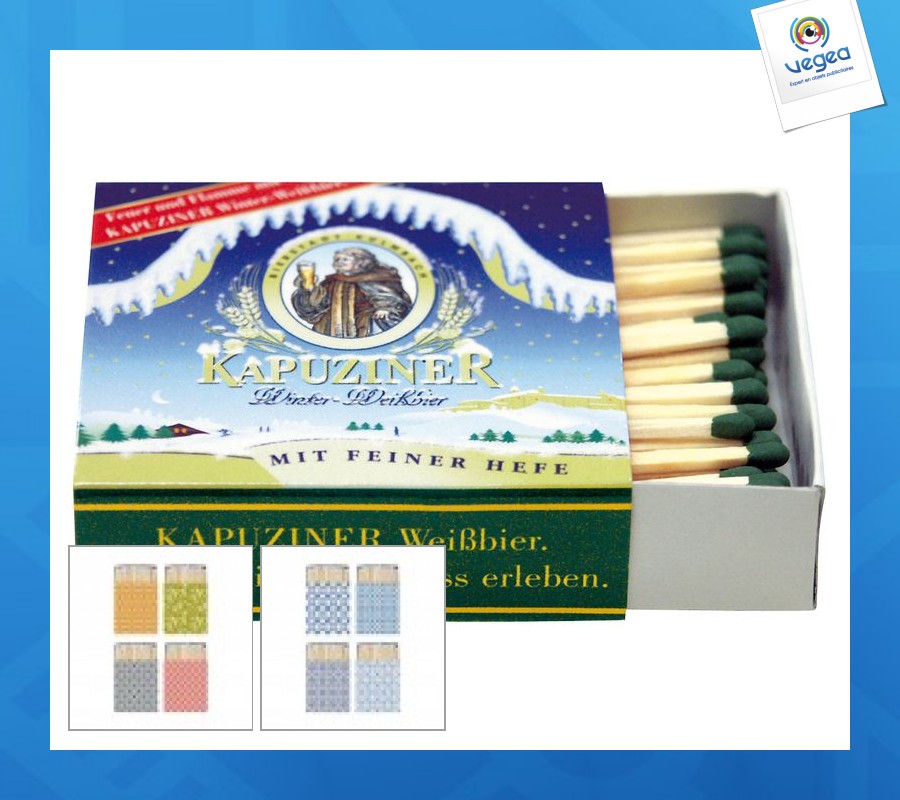 Boîte personnalisée de 68-70 allumettes