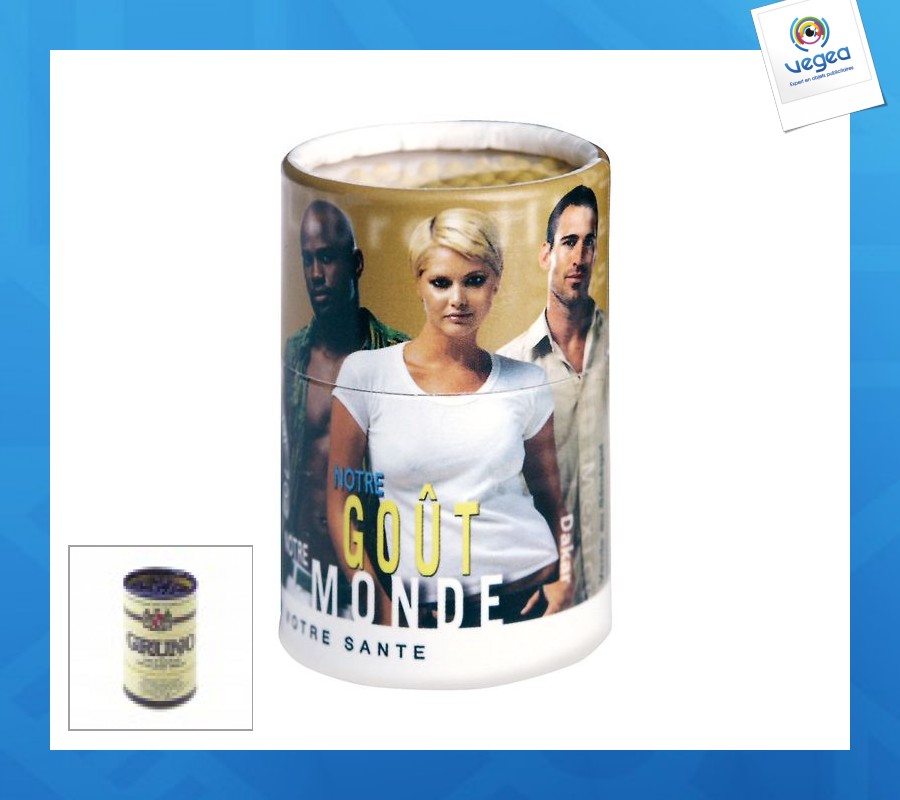 Boîte personnalisable ronde de 80 allumettes