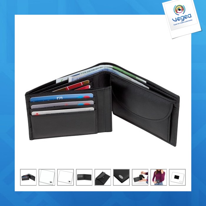 Portefeuille personnalisable en synderme