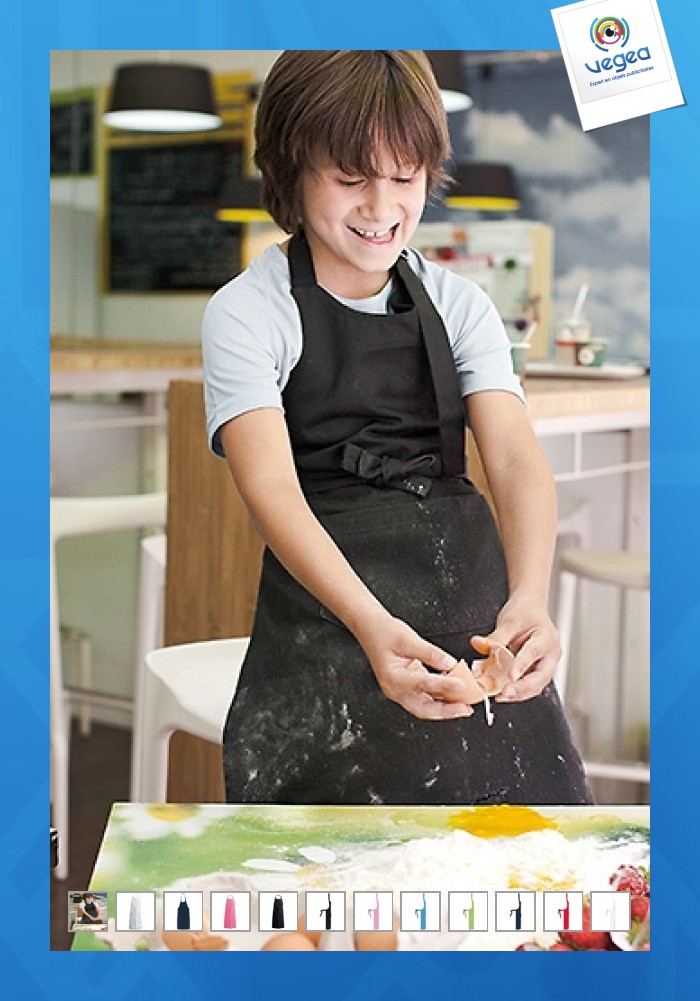 Tablier enfant personnalisable kariban