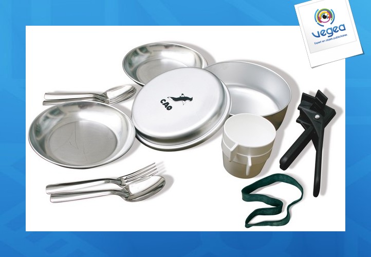 Popote alu promotionnelle scout 2 personnes