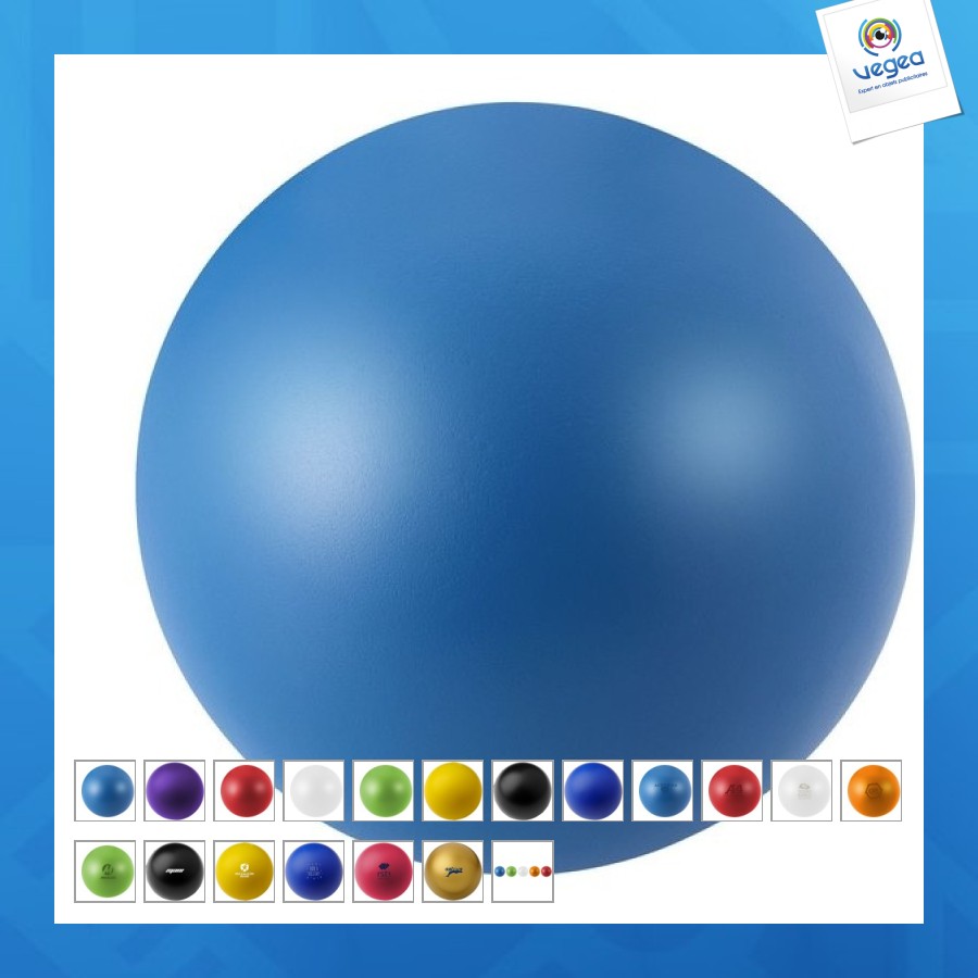 Balle anti-stress promotionnelle ronde cool