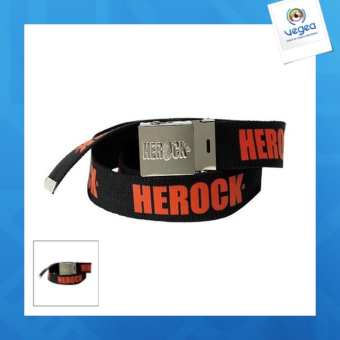Ceinture promotionnelle ajustable zelus