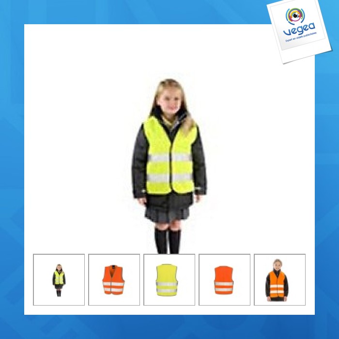 Veste de sécurité personnalisée enfant