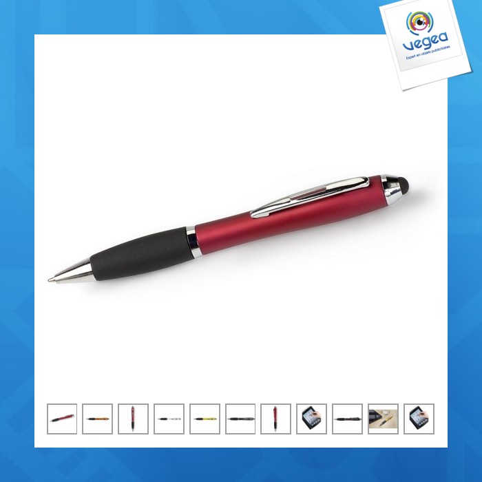 Stylo-bille personnalisable avec embout pour écran tactile