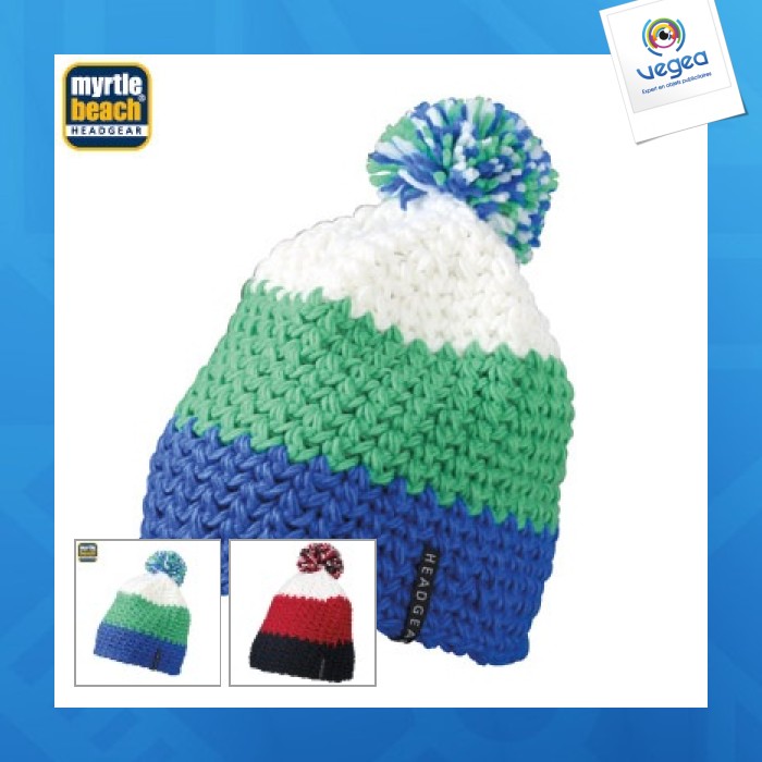 Bonnet publicitaire crochet - myrtle beach
