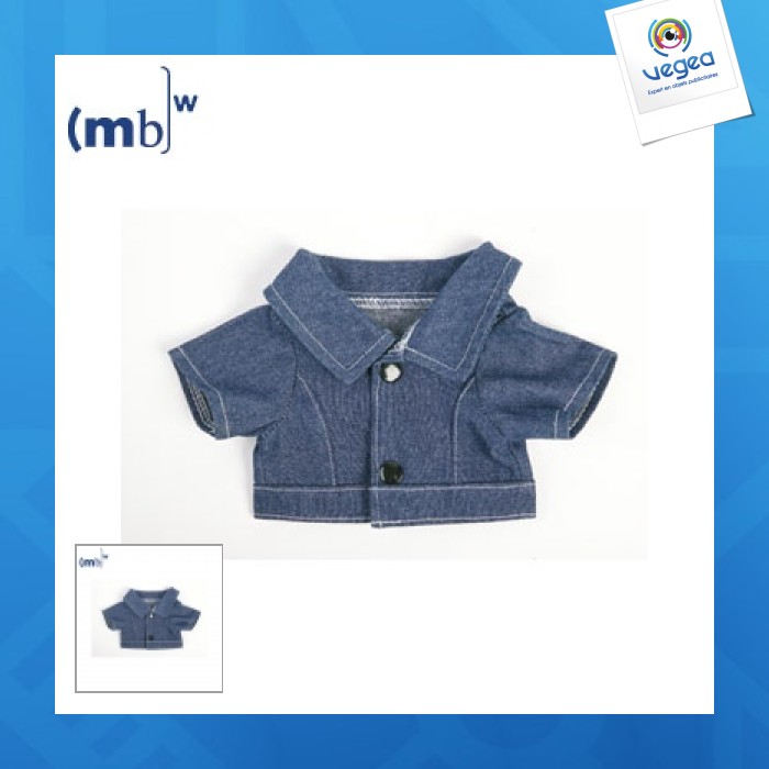 Veste jeans peluche - mbw