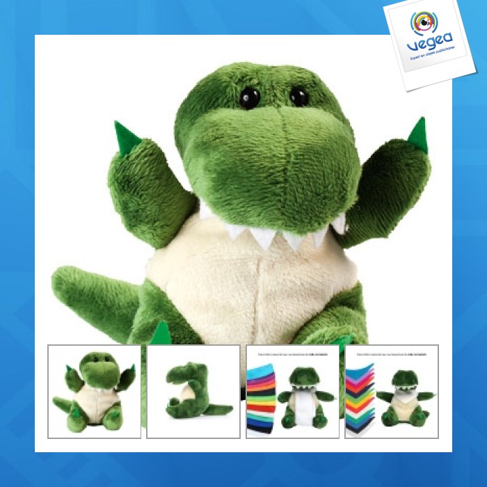 Peluche personnalisable crocodile - mbw