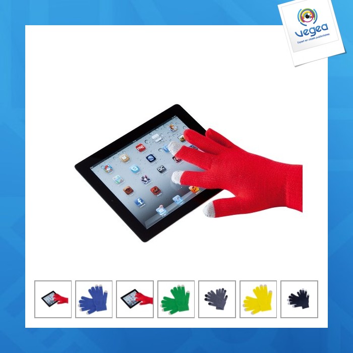 Gant tactile personnalisable