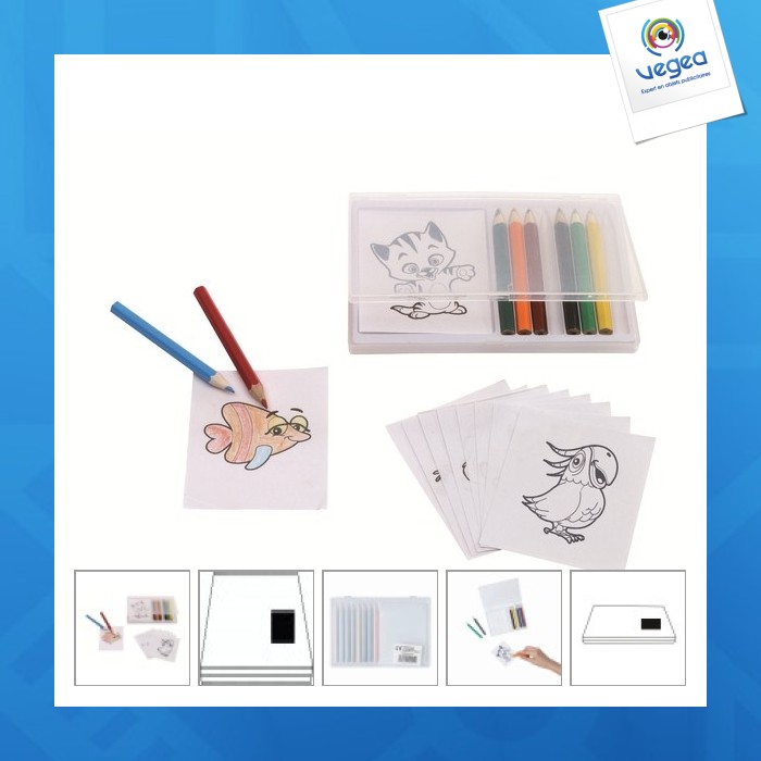 Set de coloriage personnalisé animaux