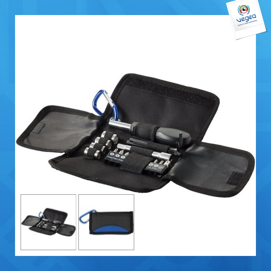 Trousse à outils personnalisable 19 pièces flint
