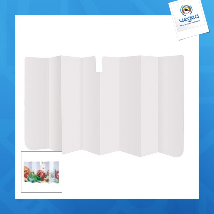 Pare soleil publicitaire carton france
