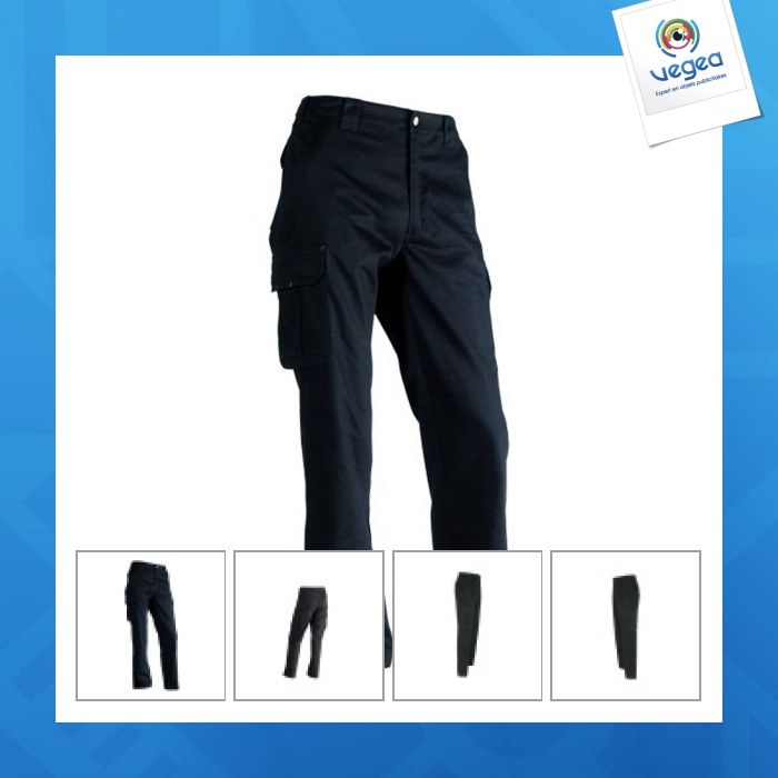Pantalon de travail personnalisé 100% coton