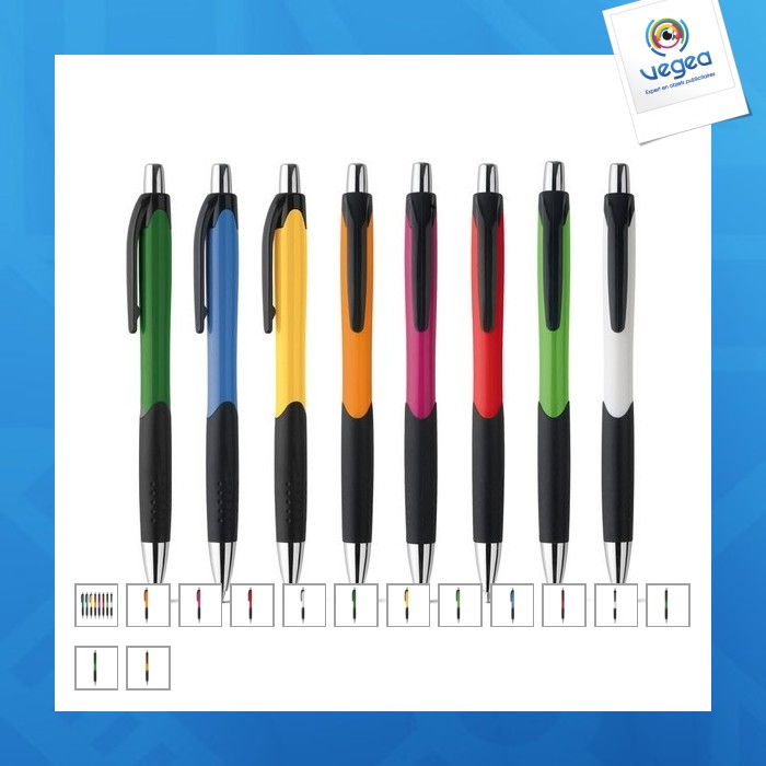 Stylo à bille personnalisable en abs et antidérapant