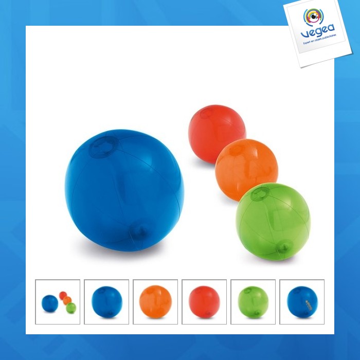Ballon de plage gonflable personnalisable