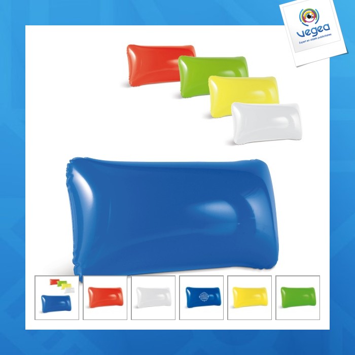 Coussin de plage personnalisé gonflable