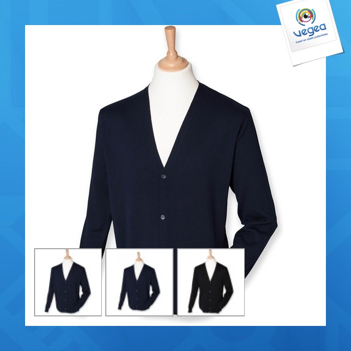 Cardigan homme henbury