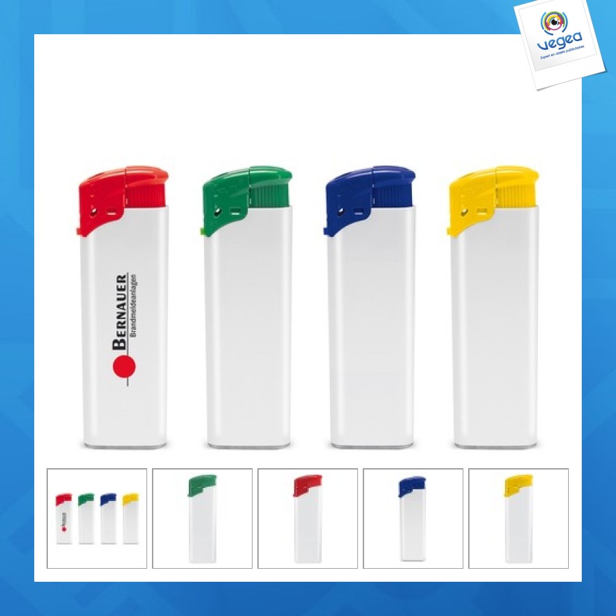 Briquet électronique avec logo sigma