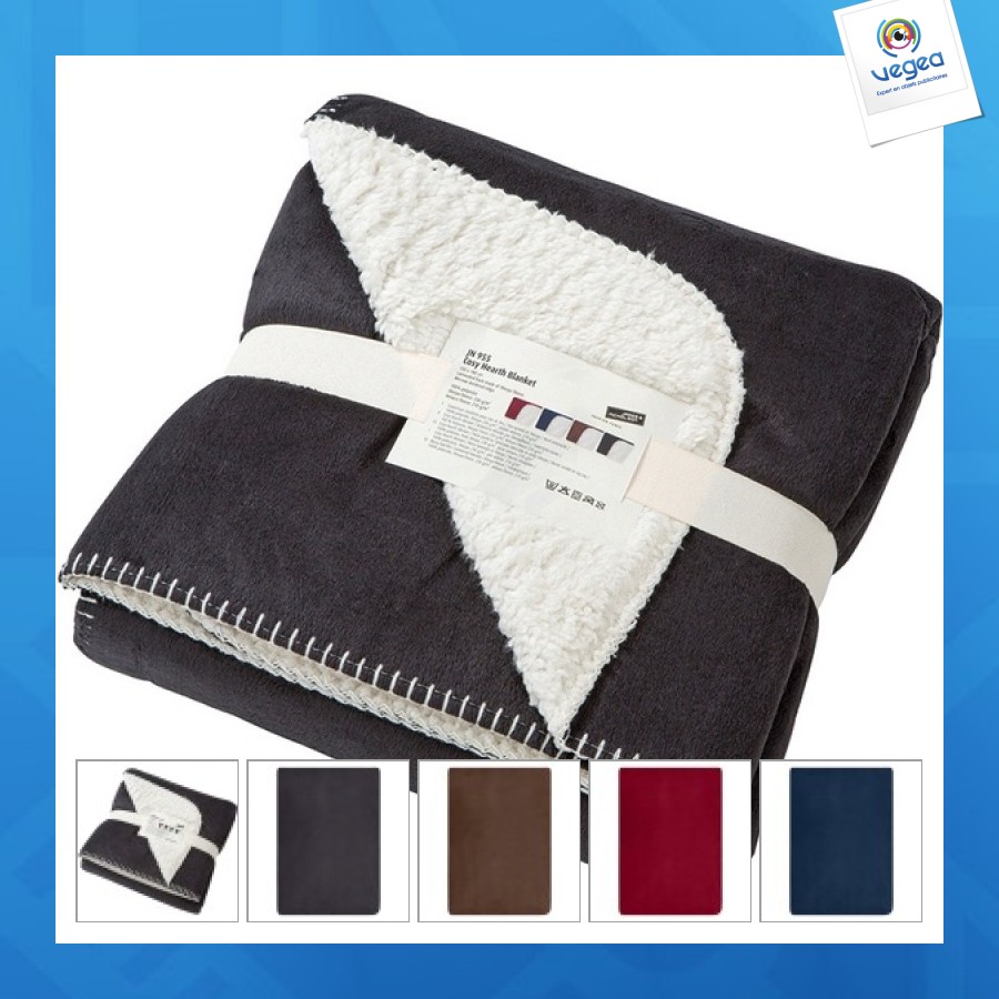 Plaid polaire personnalisable - james nicholson