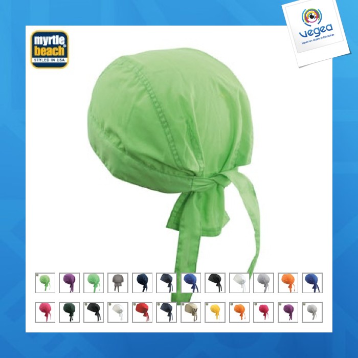 Bandana personnalisable casquette - myrtle beach