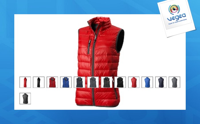 Bodywarmer duvet léger femme fairview