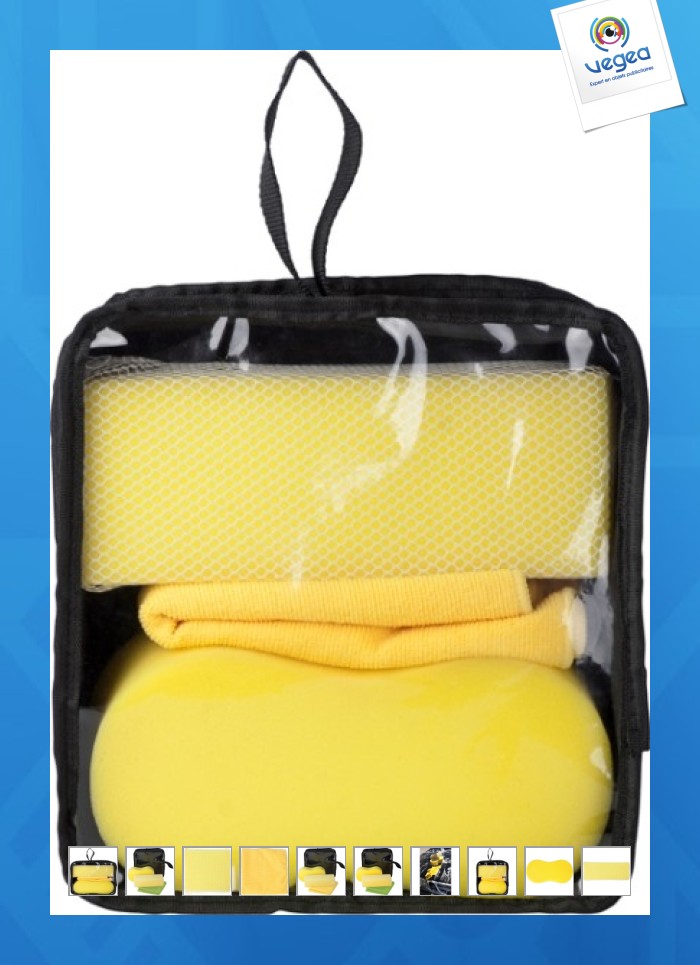 Kit de nettoyage pour voiture publicitaire