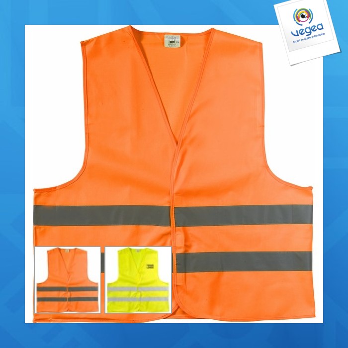 Gilet de sécurité personnalisable pour adulte