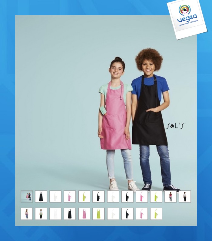Tablier enfants avec poche - gala