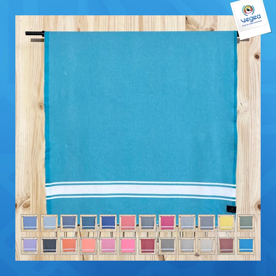 Fouta traditionnelle personnalisable lisse