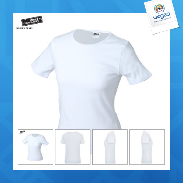 T-shirt personnalisable workwear femme - james nicholson
