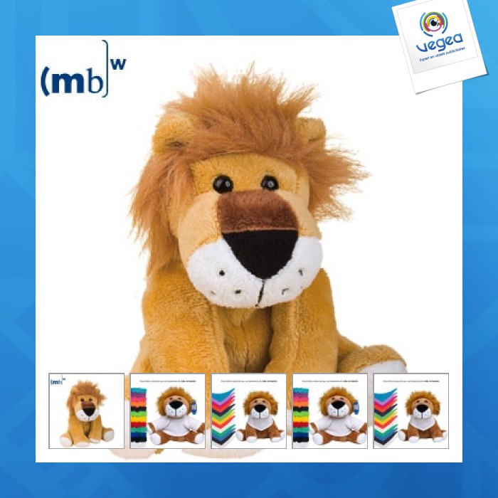 Peluche lion personnalisable - mbw