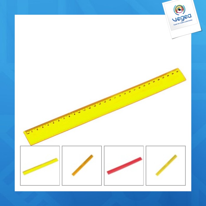 Règle promotionnelle flexible 30cm