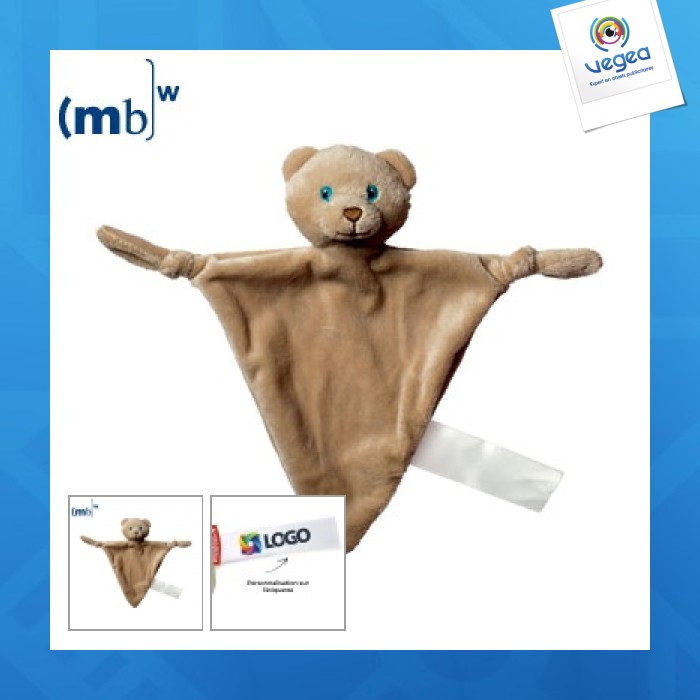 Peluche publicitaires ours - mbw