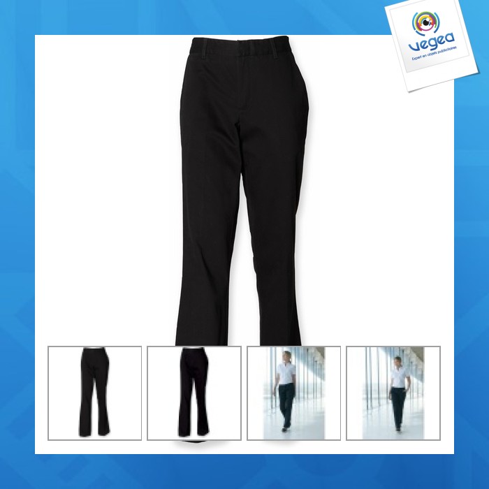 Pantalon chino personnalisé femme henbury