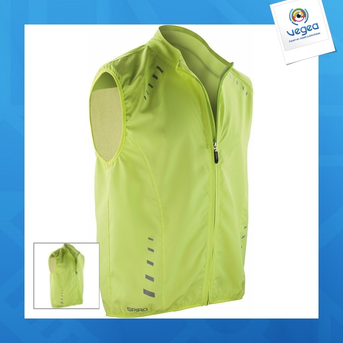 Gilet de cyclisme sans manche spiro
