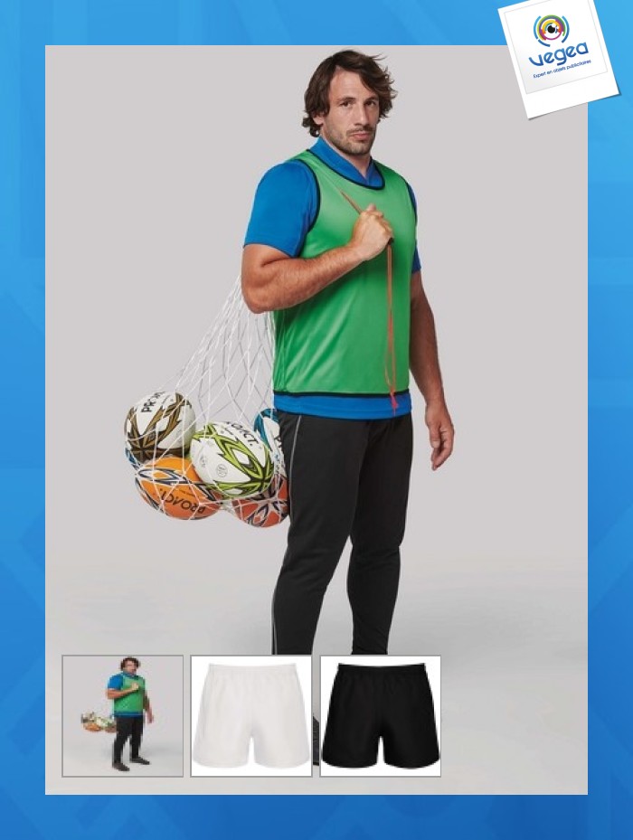 Short personnalisé de rugby