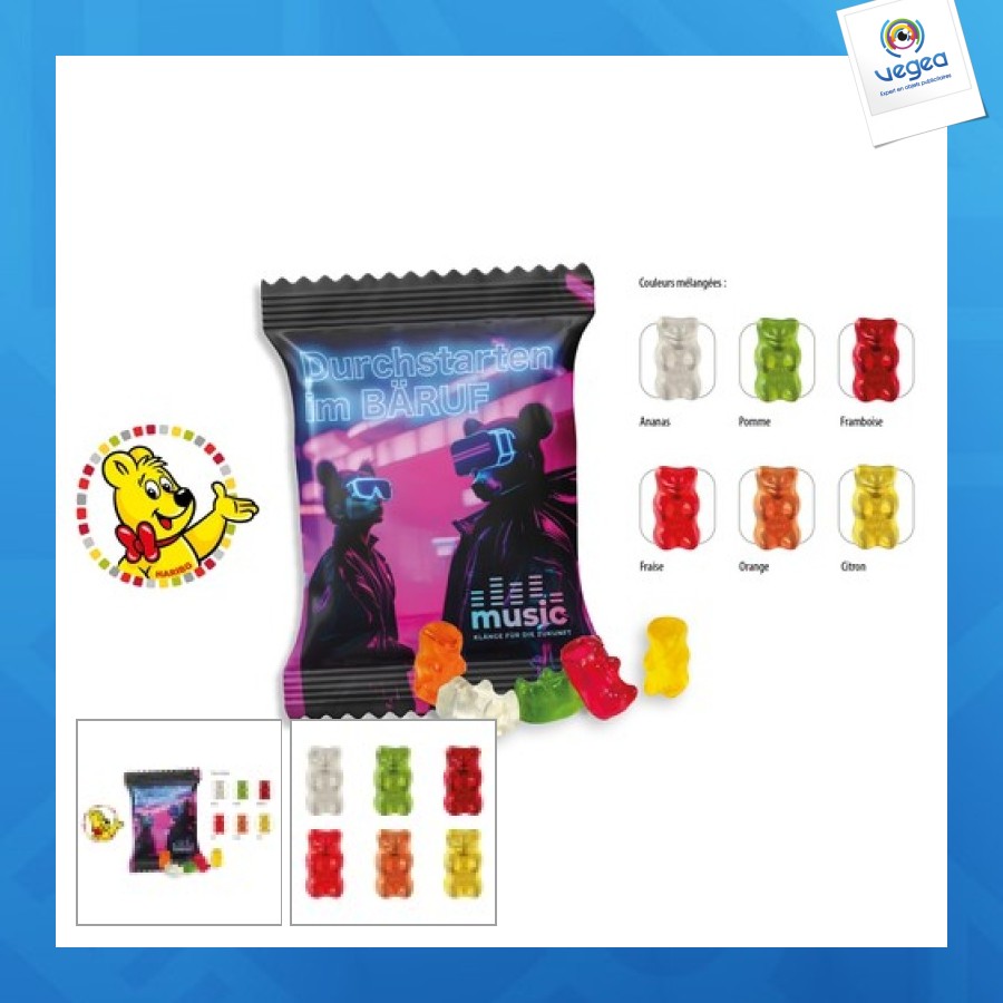 Haribo mini-oursons d'or en sachet promo