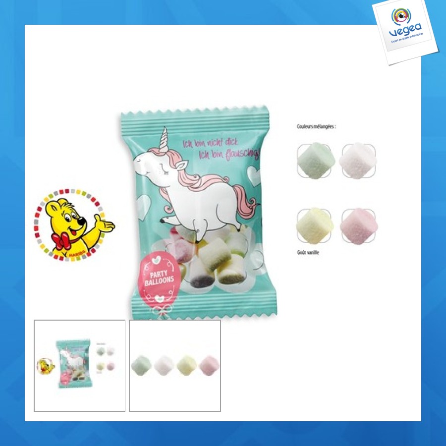 Haribo mini-chamallows en sachet promo