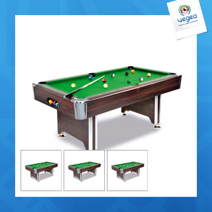 Billard personnalisable américain