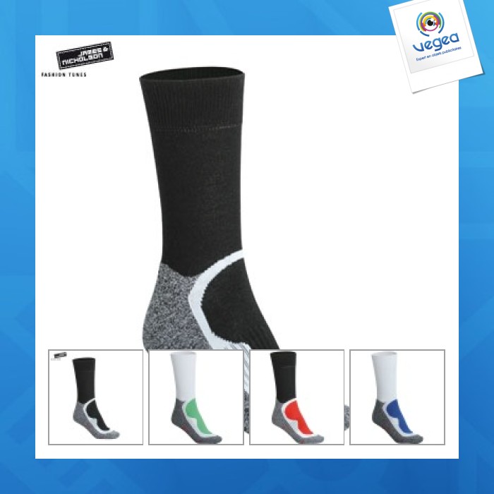 Chaussettes de sport personnalisables - james nicholson