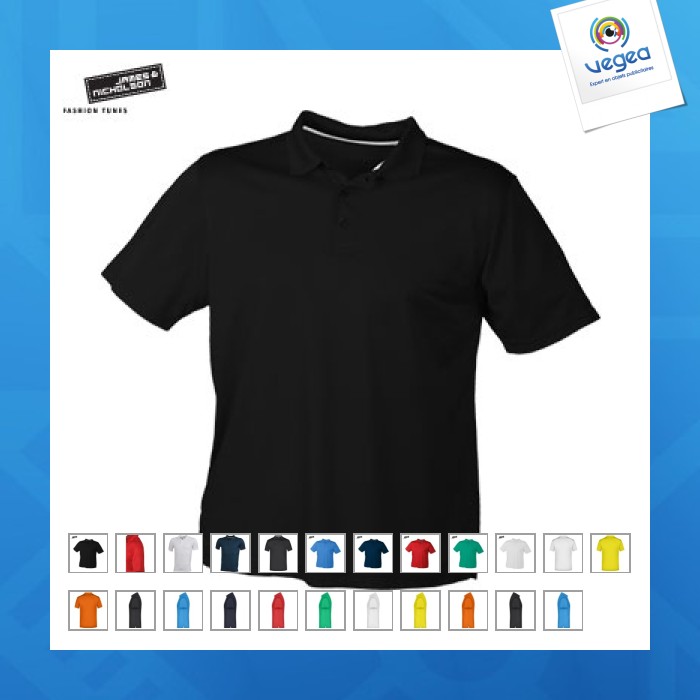 Polo technique publicitaire homme - james nicholson