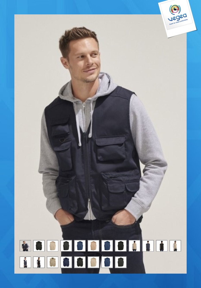 Gilet safari wild