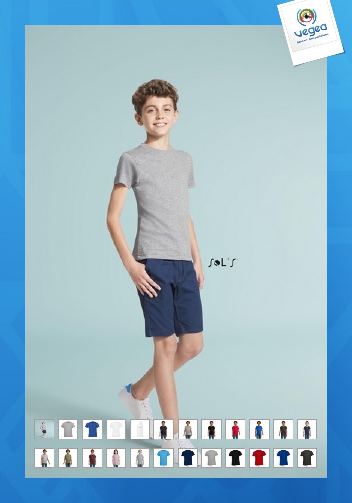 T-shirt 150g/m² ajusté enfant promotionnel