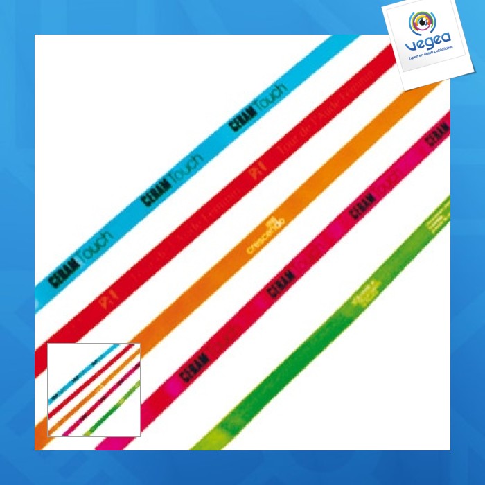 Bracelet promotionnel satin