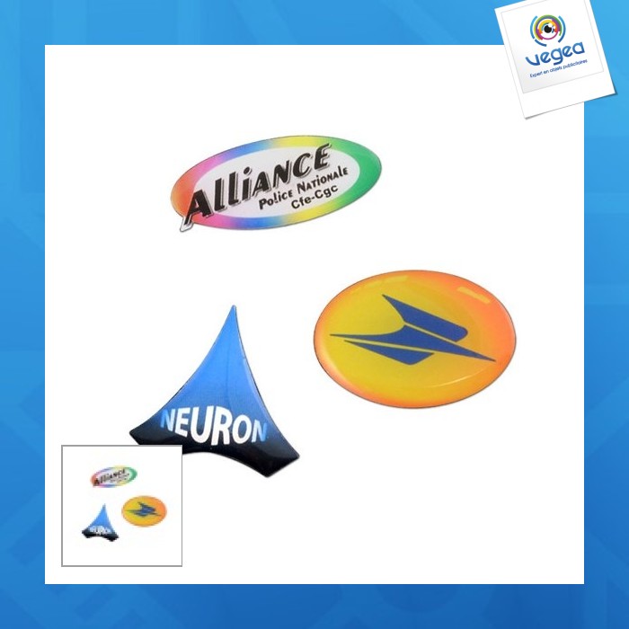 Pin's avec logo quadri sur-mesure 1er prix