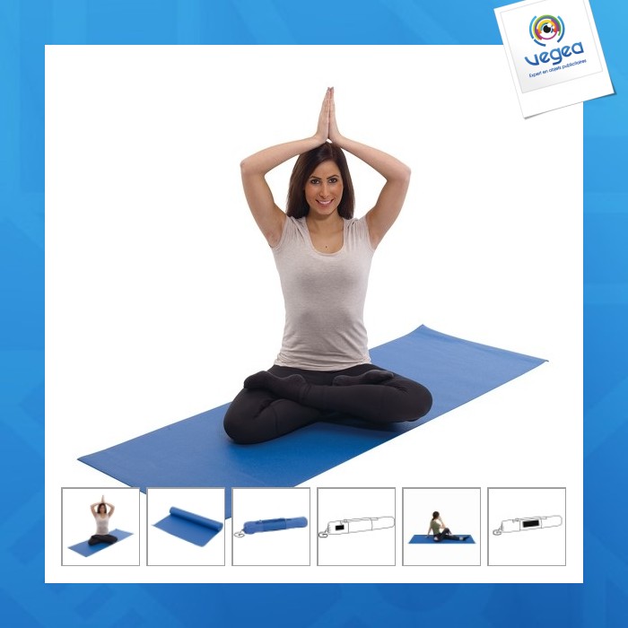 Tapis de yoga publicitaire / tapis de sol anti-glisse