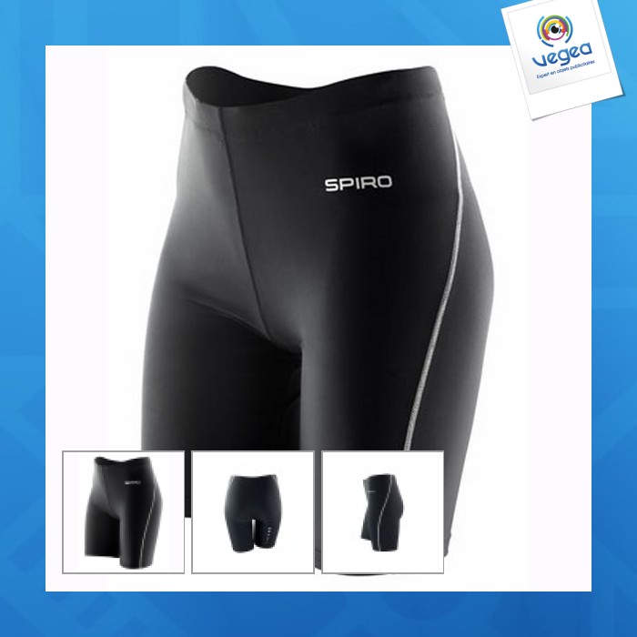 Short cycliste personnalisé femme