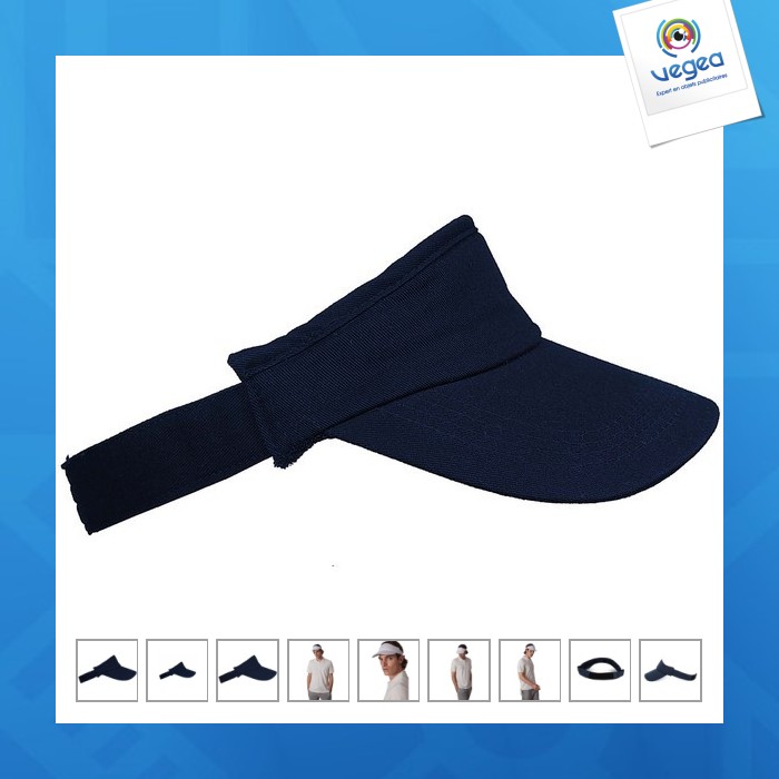 Visière publicitaire visor